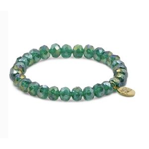 New $20 MSRP Kinsley Armelle Halo Collection Hunbert Gold Bracelet